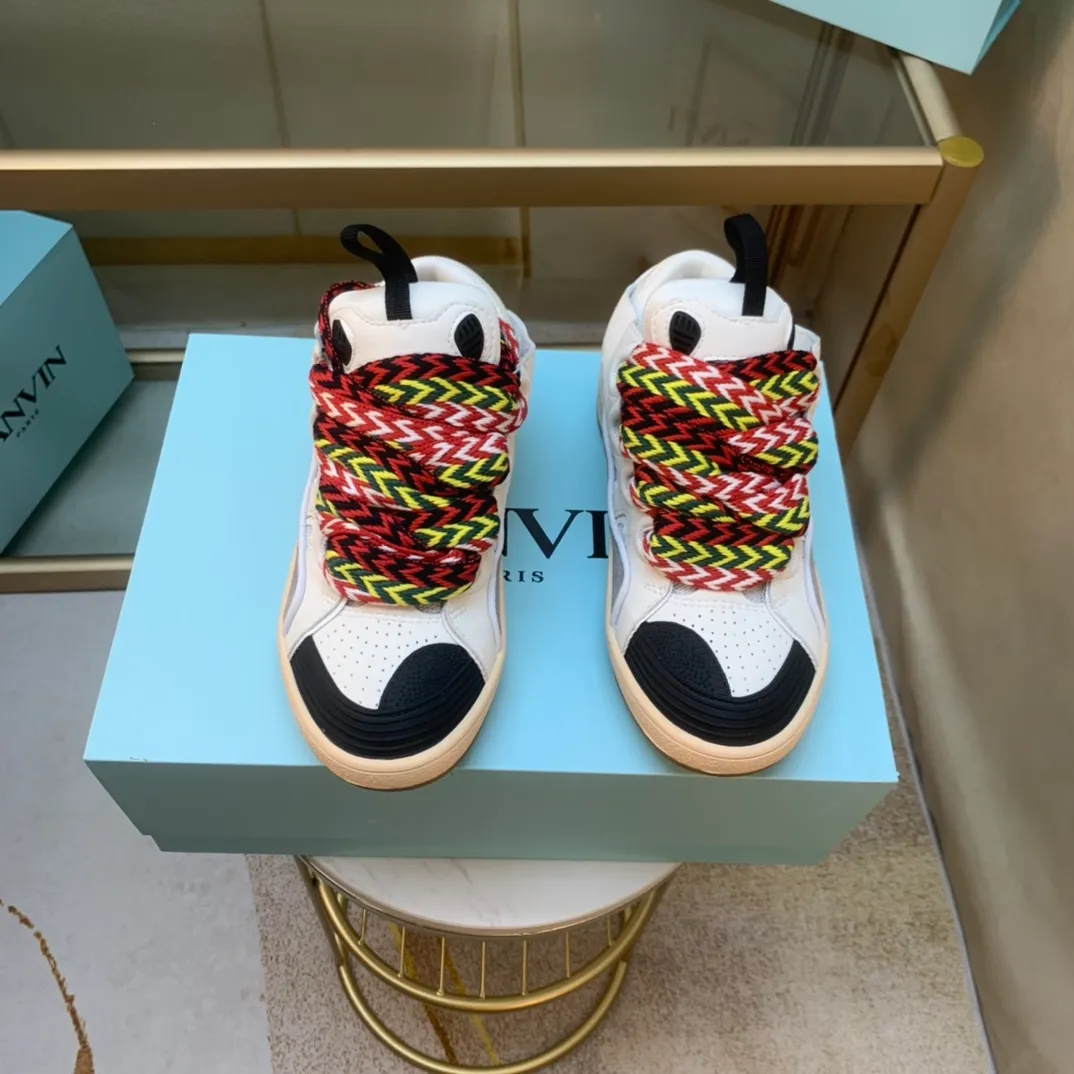 💰560. Lanvin LANVIN. 22 colors: nubuck fabric, breathable mesh, cowhide feet! Same style for men and women: sizes 35-46!